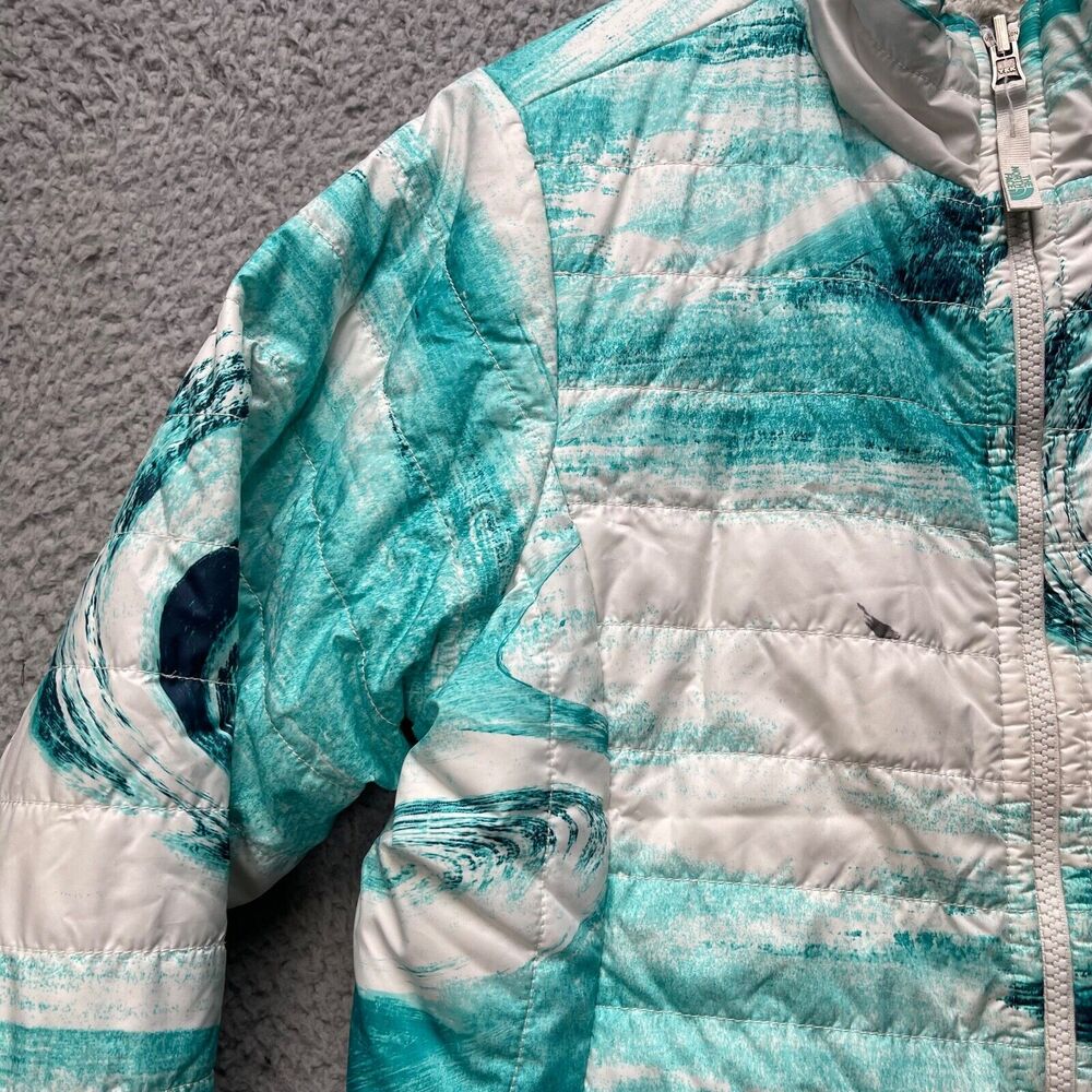 The North Face Puffer Jacket Girls Size XL Full Zip Fleece Lined Outdoor - Picture 12 of 16